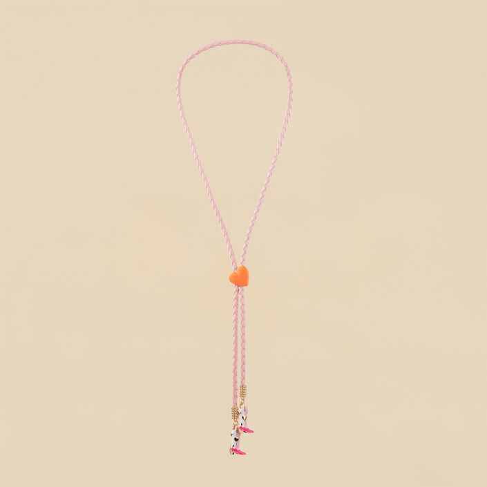 Collar midi RODEO - Rosa / Oro - Collares  | Agatha