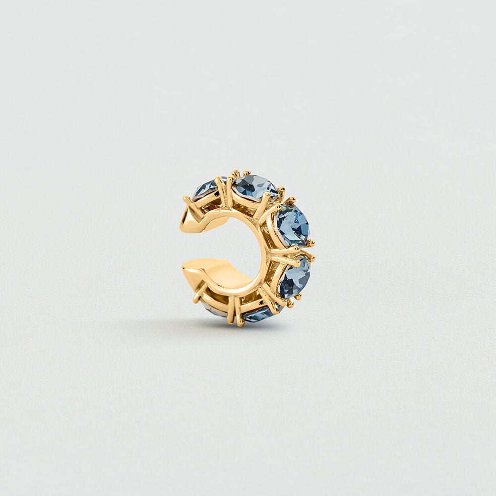 Ear cuff LUTETIA - Azul / Oro - Piercings  | Agatha