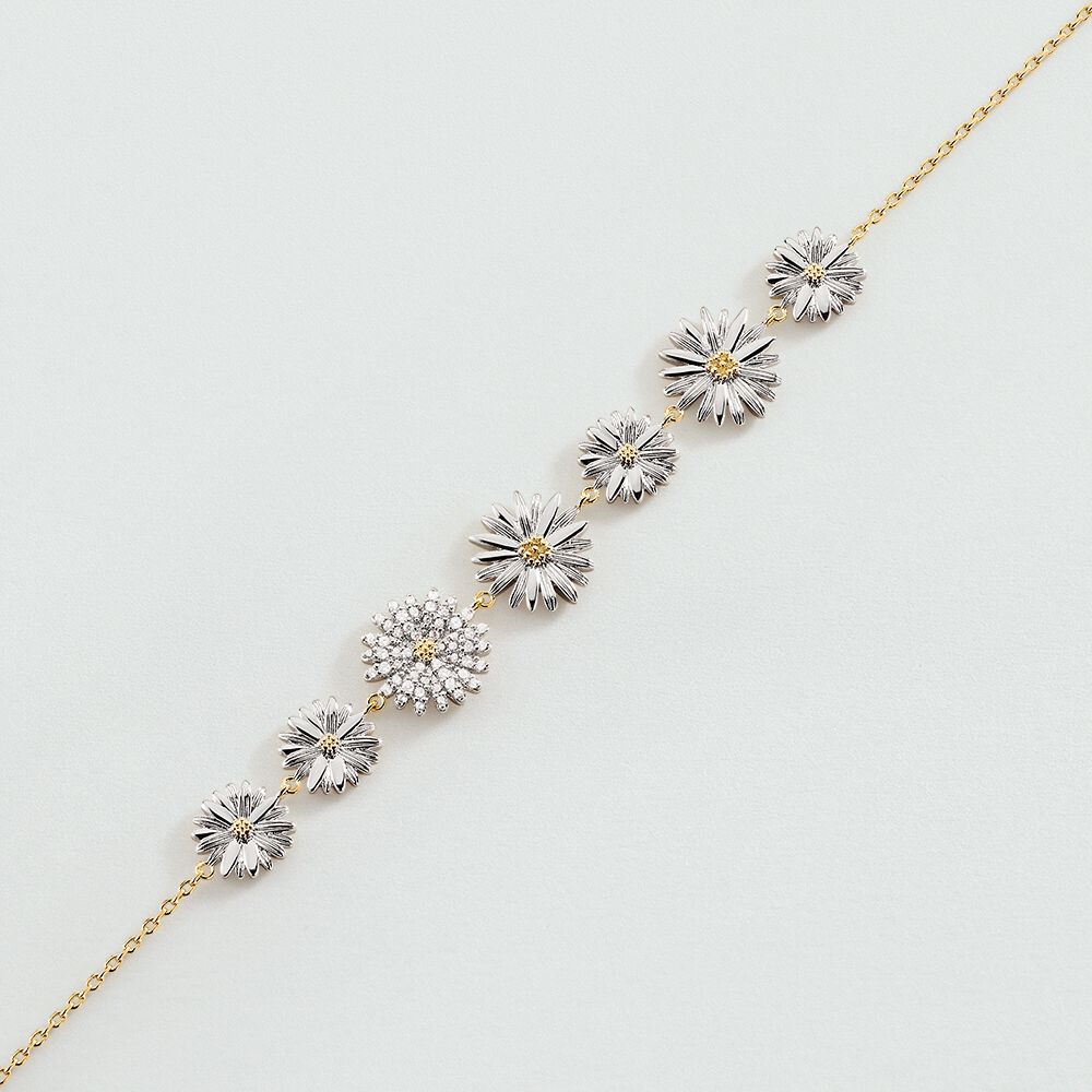 Pulsera de cadena BLOSSOM - Dorado / Plateado - Pulsera de cadena  | Agatha