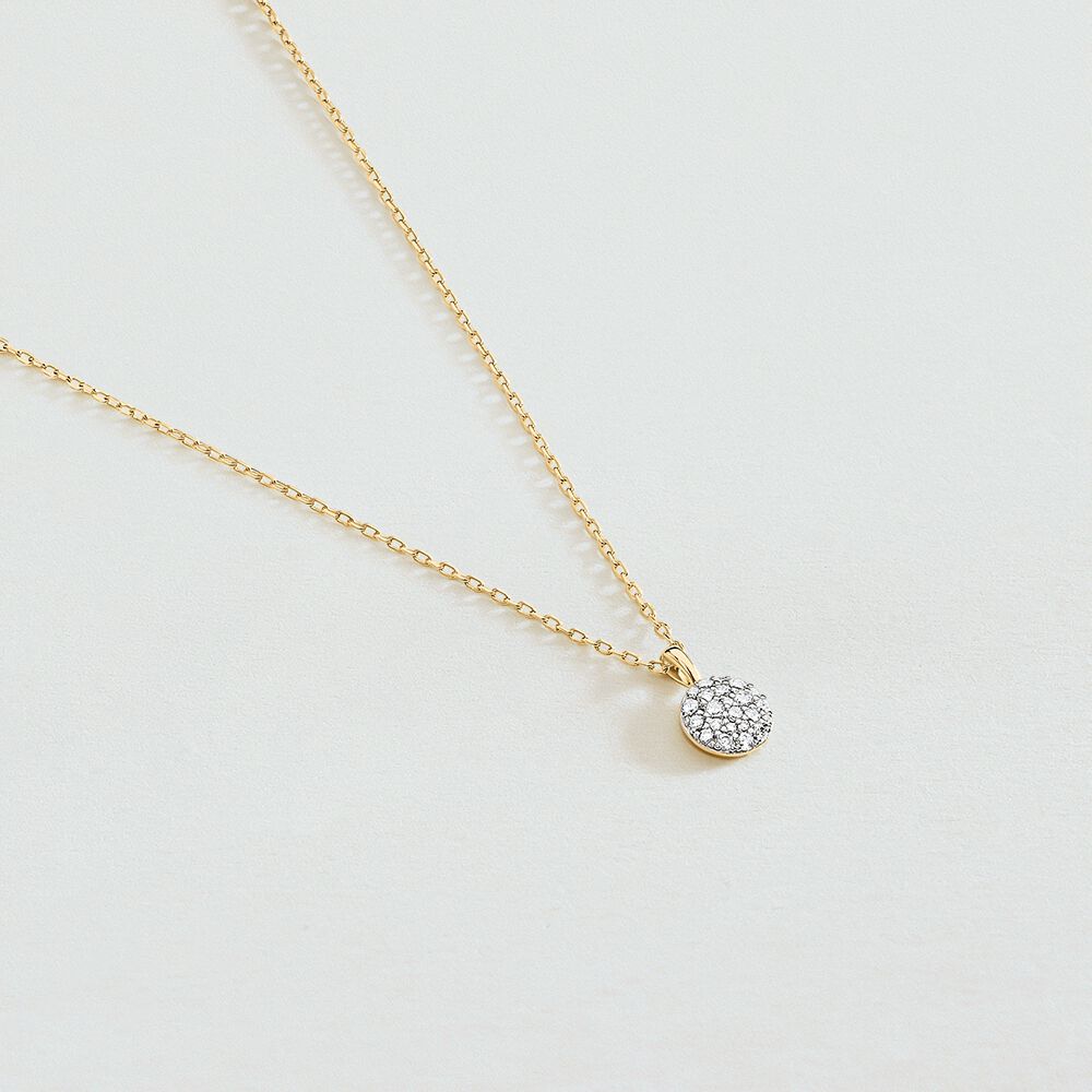 Collar corto CRYSTAL - Cristal / Dorado - Collar corto  | Agatha