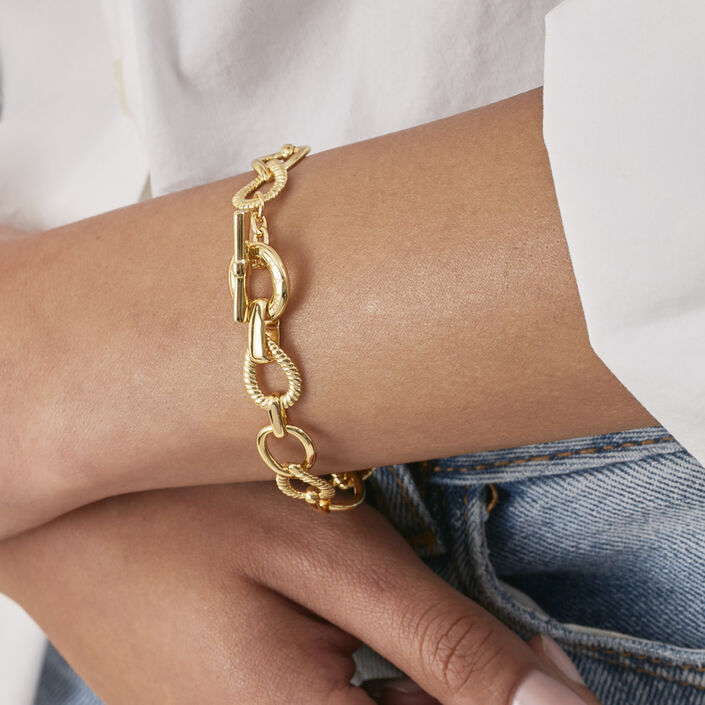 Pulsera de cadena HARMONIE - Dorado - Pulseras  | Agatha