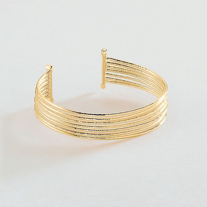 Pulsera esclava MAAT - Dorado - Pulseras  | Agatha