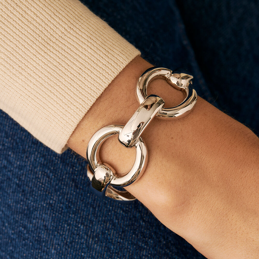 Pulsera esclava BRA1ICONICS - Plata - Pulseras de fantas&iacute;a  | Agatha