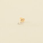 Piercing mini MINPUNTA - Cristal / Dorado - Piercings  | Agatha