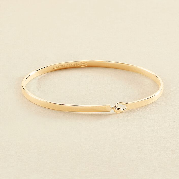 Pulsera rígida BANGLE - Dorado - Pulseras  | Agatha