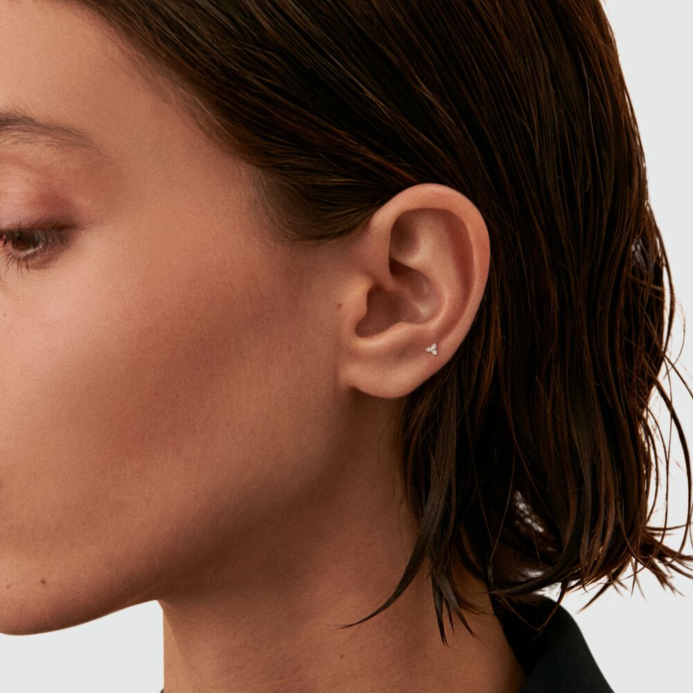 Piercing mini MINPUNTA - Cristal / Plateado - Piercings  | Agatha