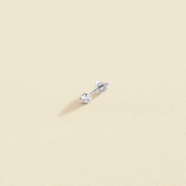 Piercing mini ZIRCON - Cristal / Plateado - Piercings  | Agatha