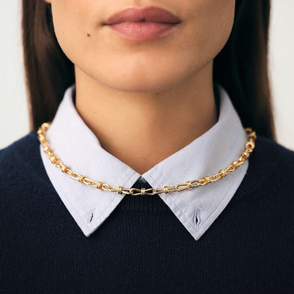 Collar corto MAUDE - Dorado - Collar corto  | Agatha