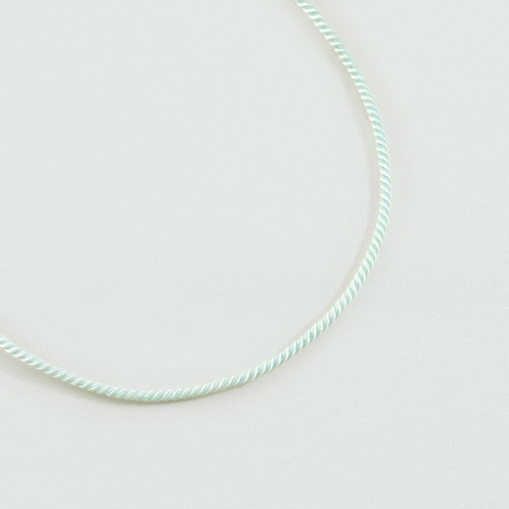 Collar corto CORDÓN - Turquesa - Collar corto  | Agatha
