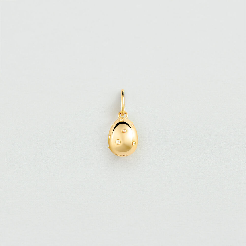 Colgante LUCKY - Cristal / Dorado - Lucky  | Agatha