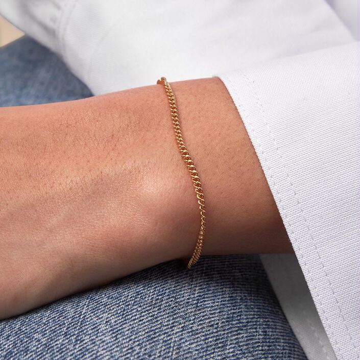 Pulsera de cadena EFFLEURE - Dorado - Pulseras  | Agatha