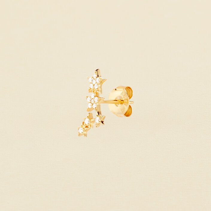 Piercing mini SHINE - Cristal / Dorado - Piercings  | Agatha