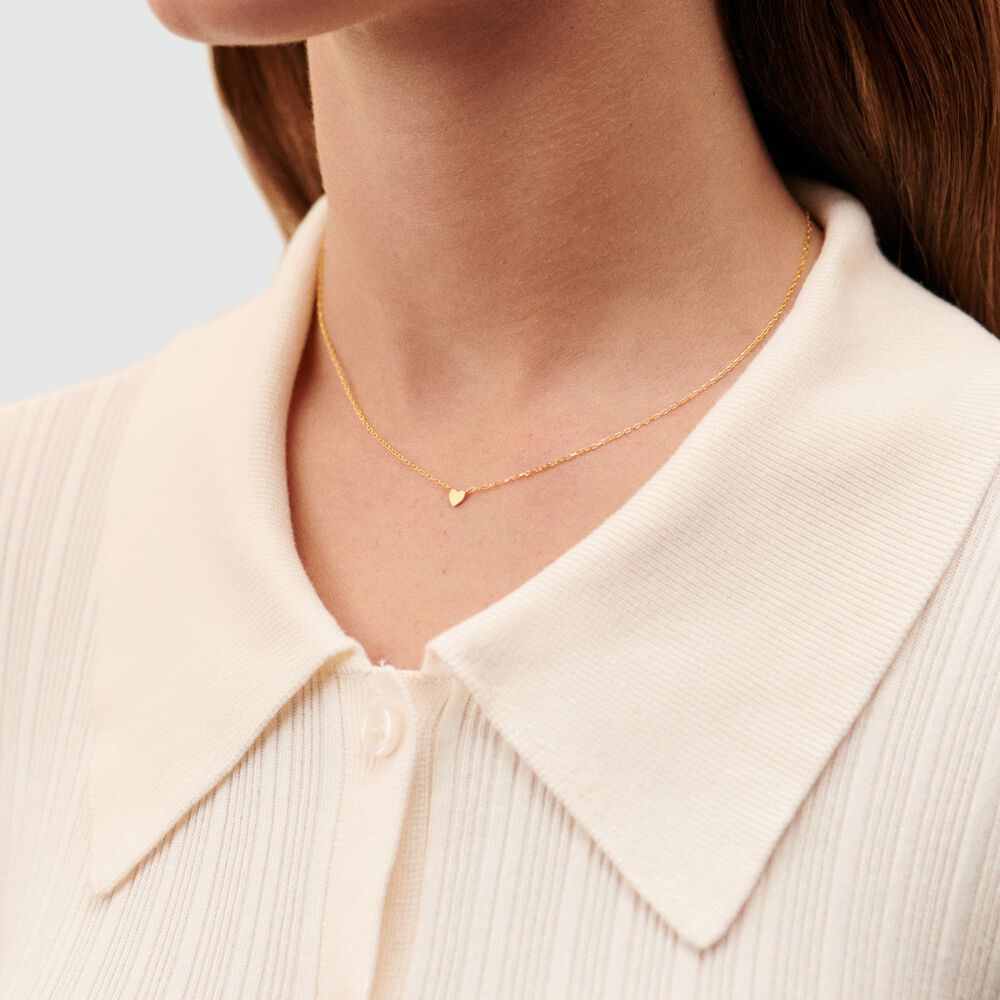 Collar corto WITH LOVE - Dorado - Collar corto  | Agatha