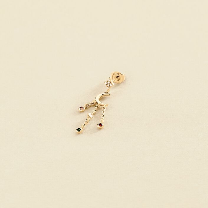 Piercing mini ASTRAL - Multicolor / Oro - Piercings  | Agatha