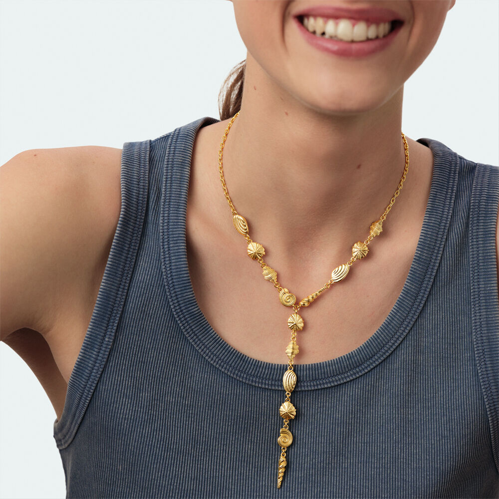Collar largo CALYPSO - Dorado - Collar largo  | Agatha