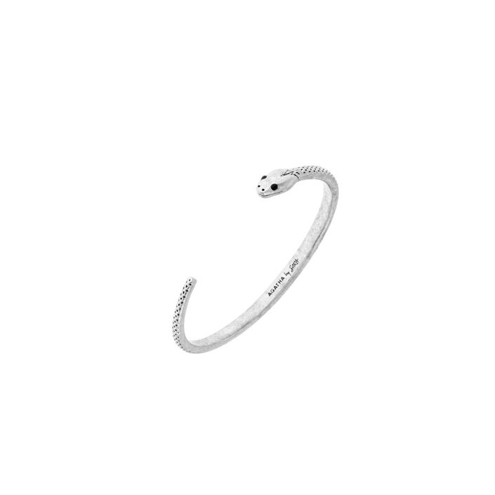 Pulsera rígida SNAKE - Plata - Pulseras  | Agatha