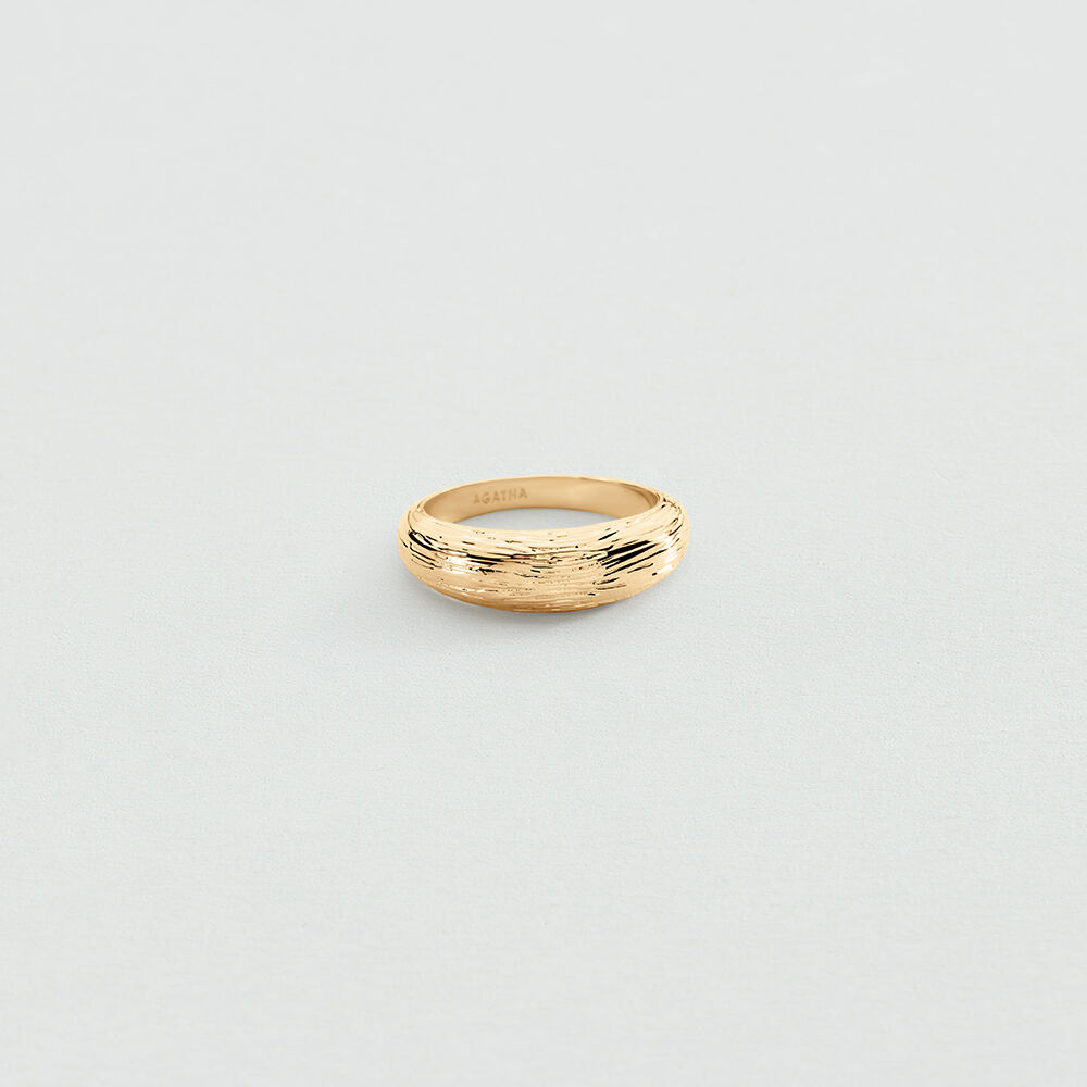 Anillo fino CHARLOT - Dorado - Anillos  | Agatha