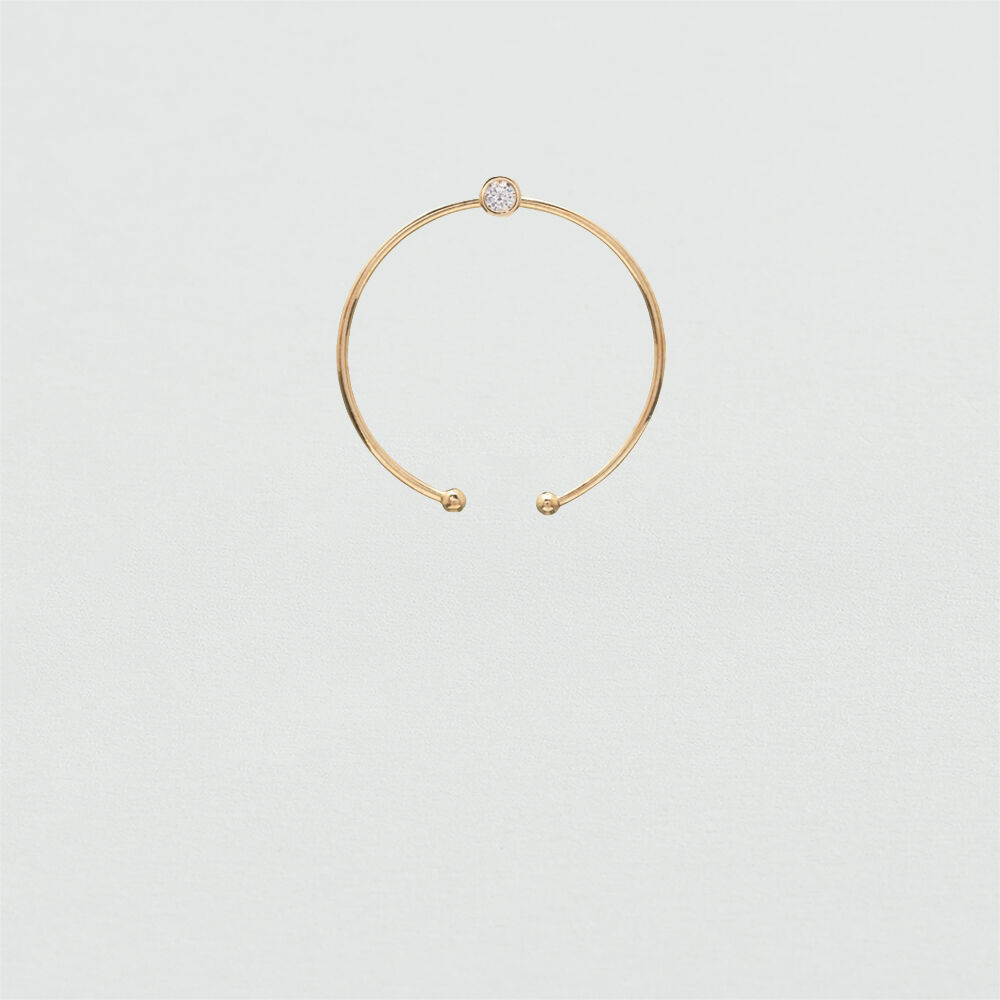 Pendientes cortos MULHER - Cristal / Dorado - Pendientes cortos  | Agatha