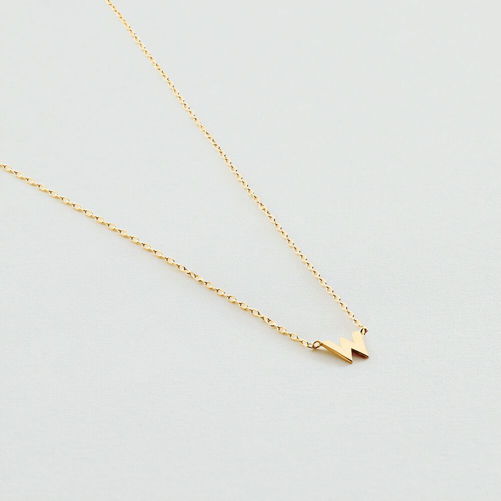 Collar corto ABC - Dorado - Collar corto  | Agatha