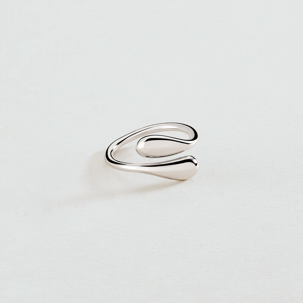 Anillo fino DANAE - Plateado - Anillos de fantasía  | Agatha