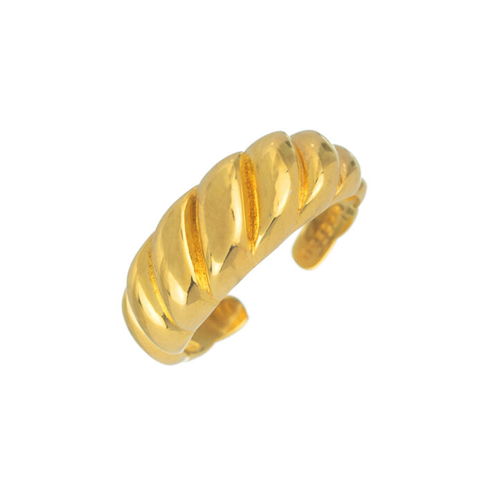 Anillo ajustable CATALEYA - Dorado - Anillos  | Agatha