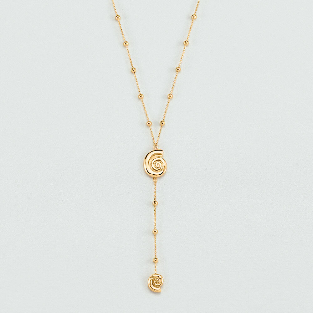 Collar largo TIARE - Dorado - Collar largo  | Agatha