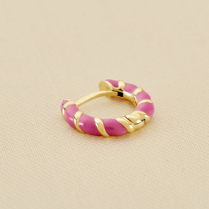 Piercing criolla MIX& MATCH - Rosa / Oro - Piercings  | Agatha
