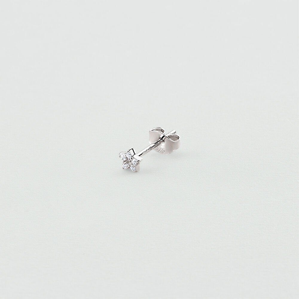 Piercing mini STARBRIL - Cristal / Plateado - Piercings  | Agatha