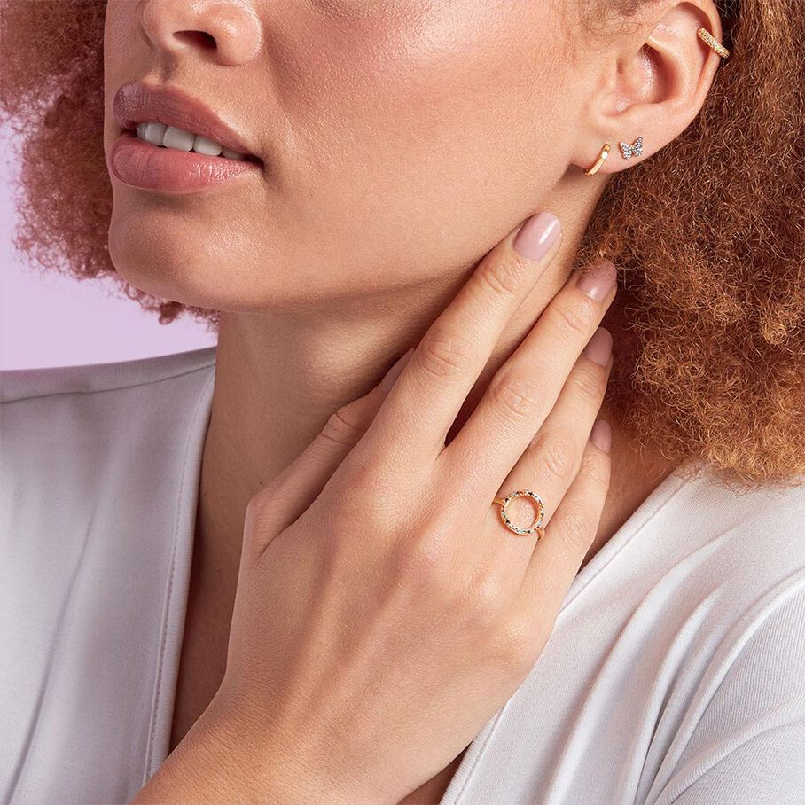 Piercing mini TINY - Oro / Gris - Piercings  | Agatha