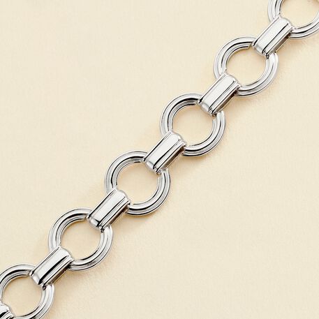 Pulsera de cadena SILVER - Plata - Pulseras  | Agatha