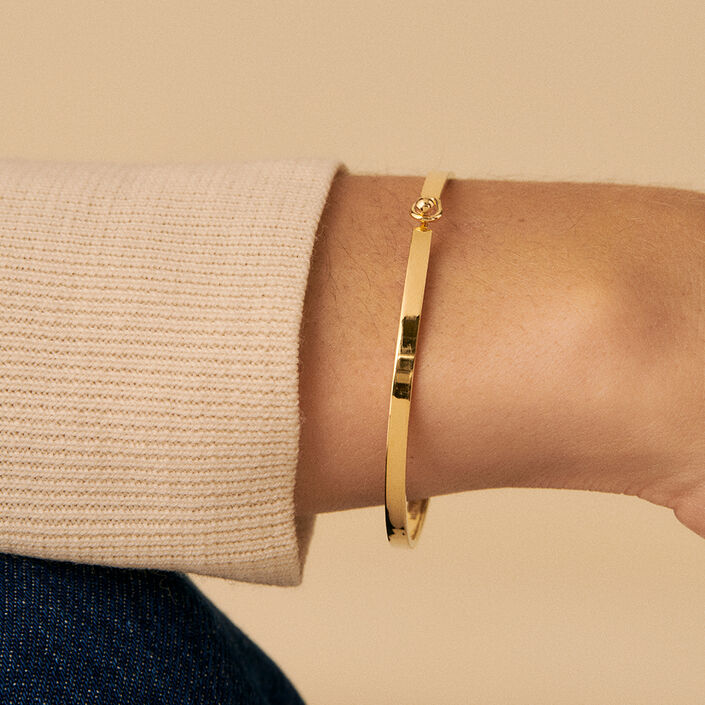 Pulsera rígida BANGLE - Dorado - Pulseras  | Agatha
