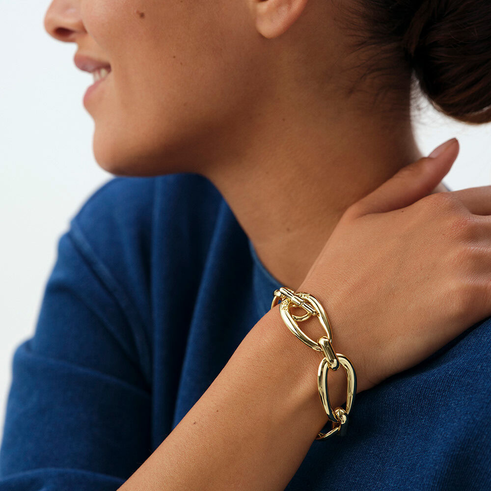 Pulsera de cadena ABBESSES - Dorado - Pulsera de cadena  | Agatha