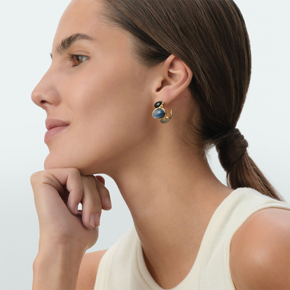 Criollas LA RIVIERA - Azul / Oro - Criollas  | Agatha