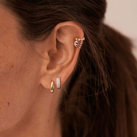 Piercing criolla DODUE - Dorado - Piercings  | Agatha