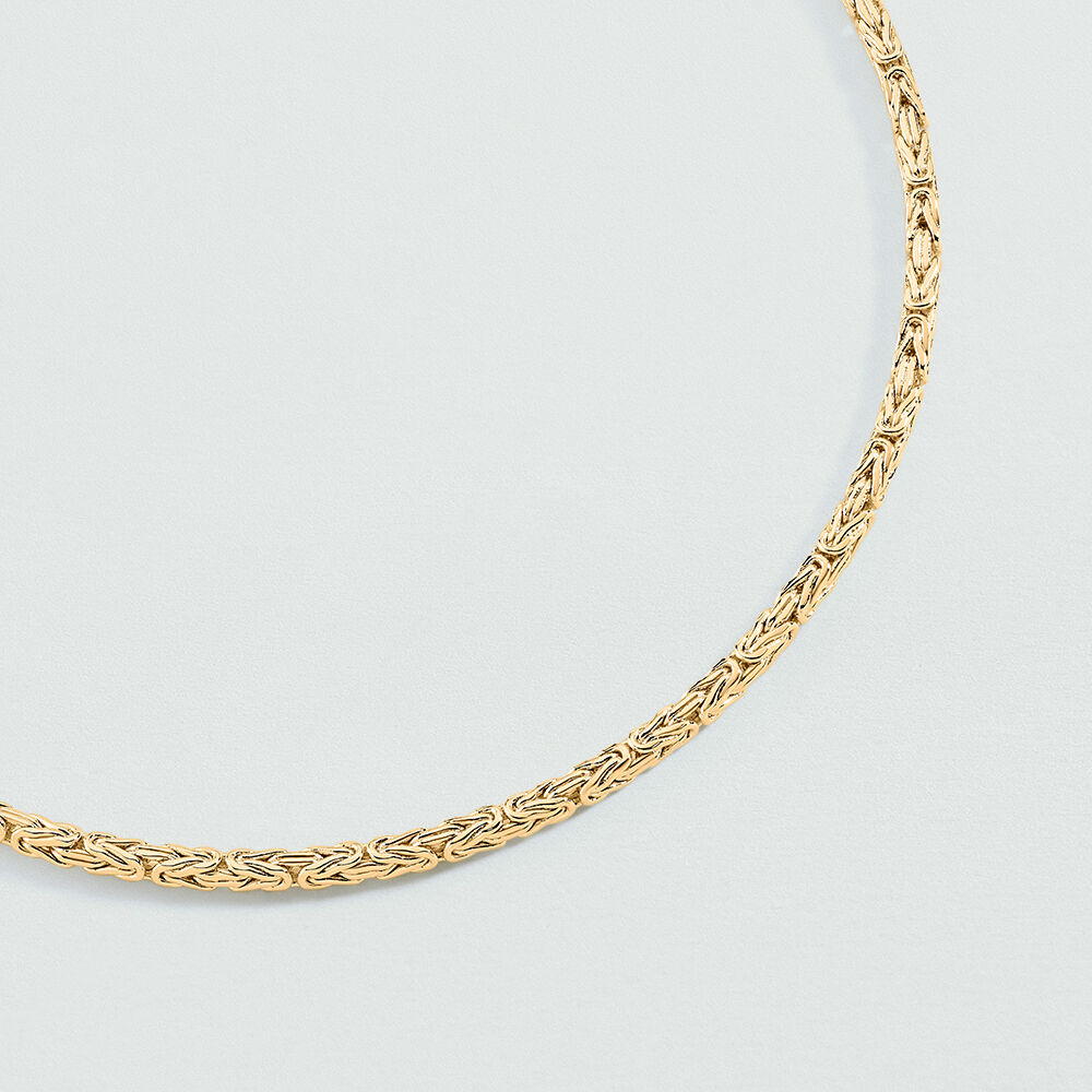 Collar corto ESLABÓN BIZANTINO - Dorado - Collar corto  | Agatha