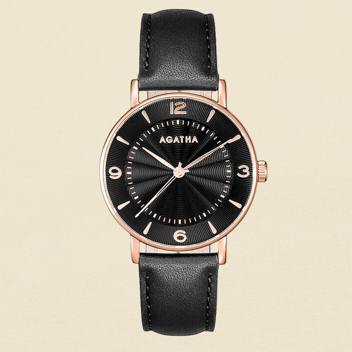 SOLL - Negro - Joyas  | Agatha