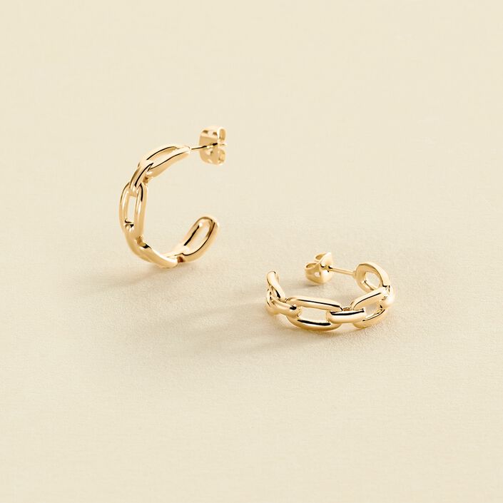 Criollas CHAIN - Dorado - Pendientes  | Agatha