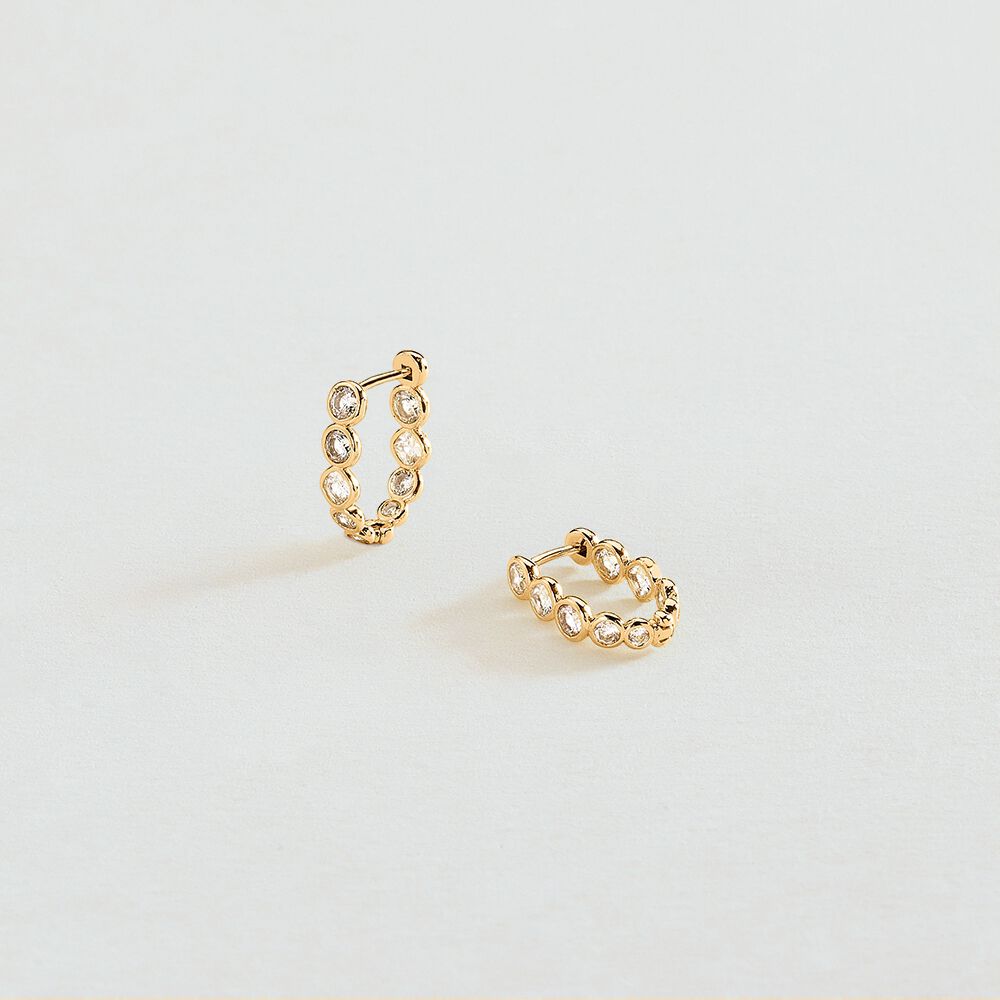 Criollas ADAMAS - Cristal / Dorado - Criollas  | Agatha