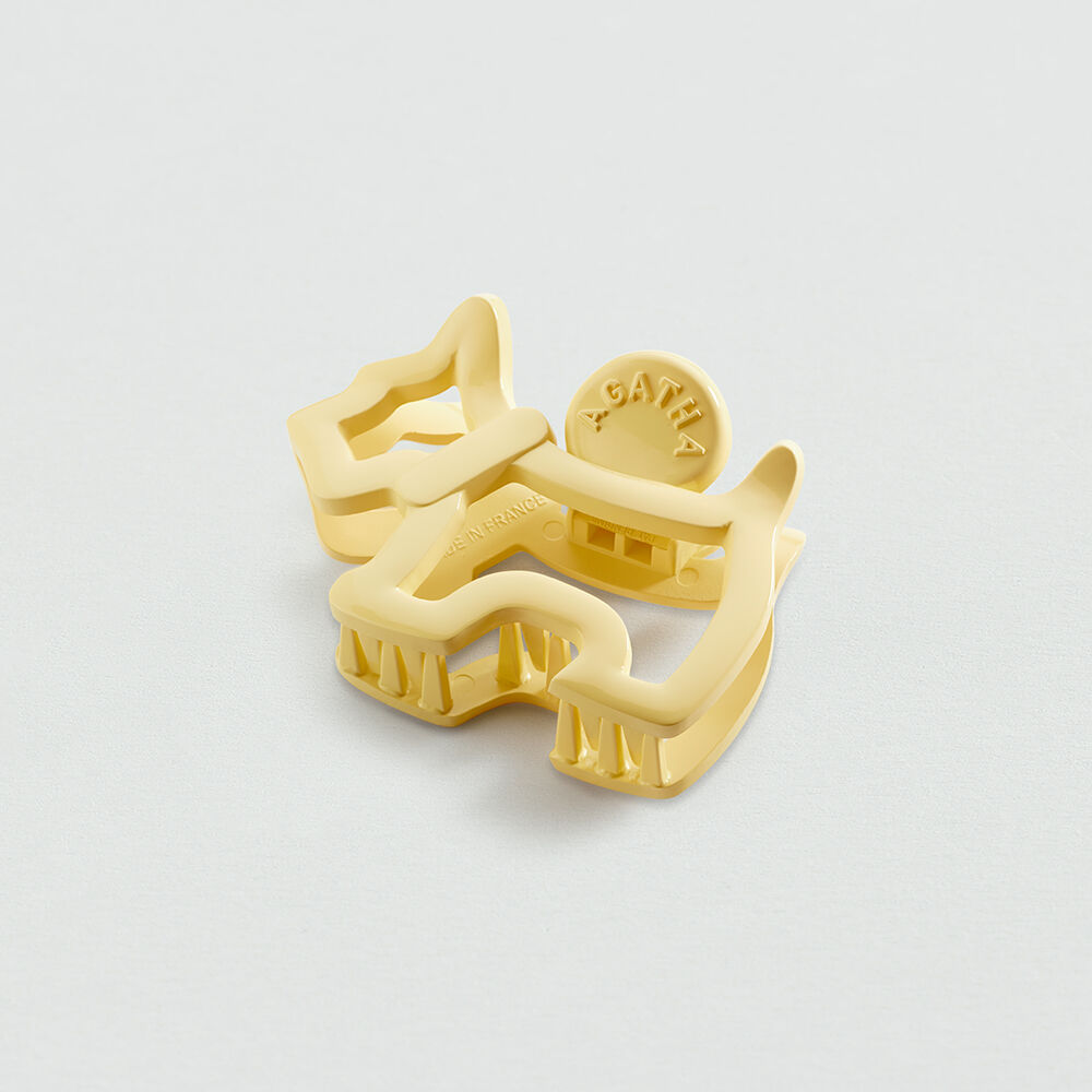 Accesorio pelo SCOTTISH - Amarillo Suave - Pinzas para el pelo  | Agatha