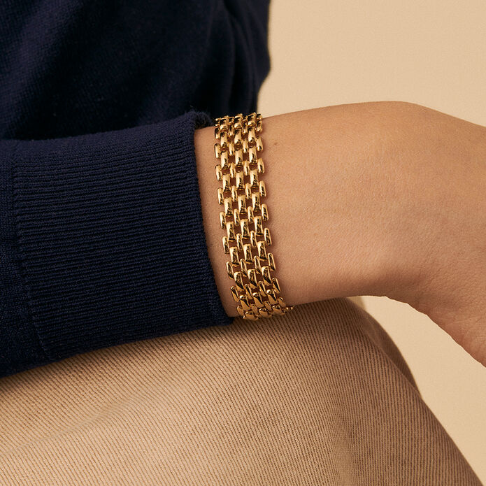 Pulsera de cadena MINUIT - Dorado - Pulseras  | Agatha