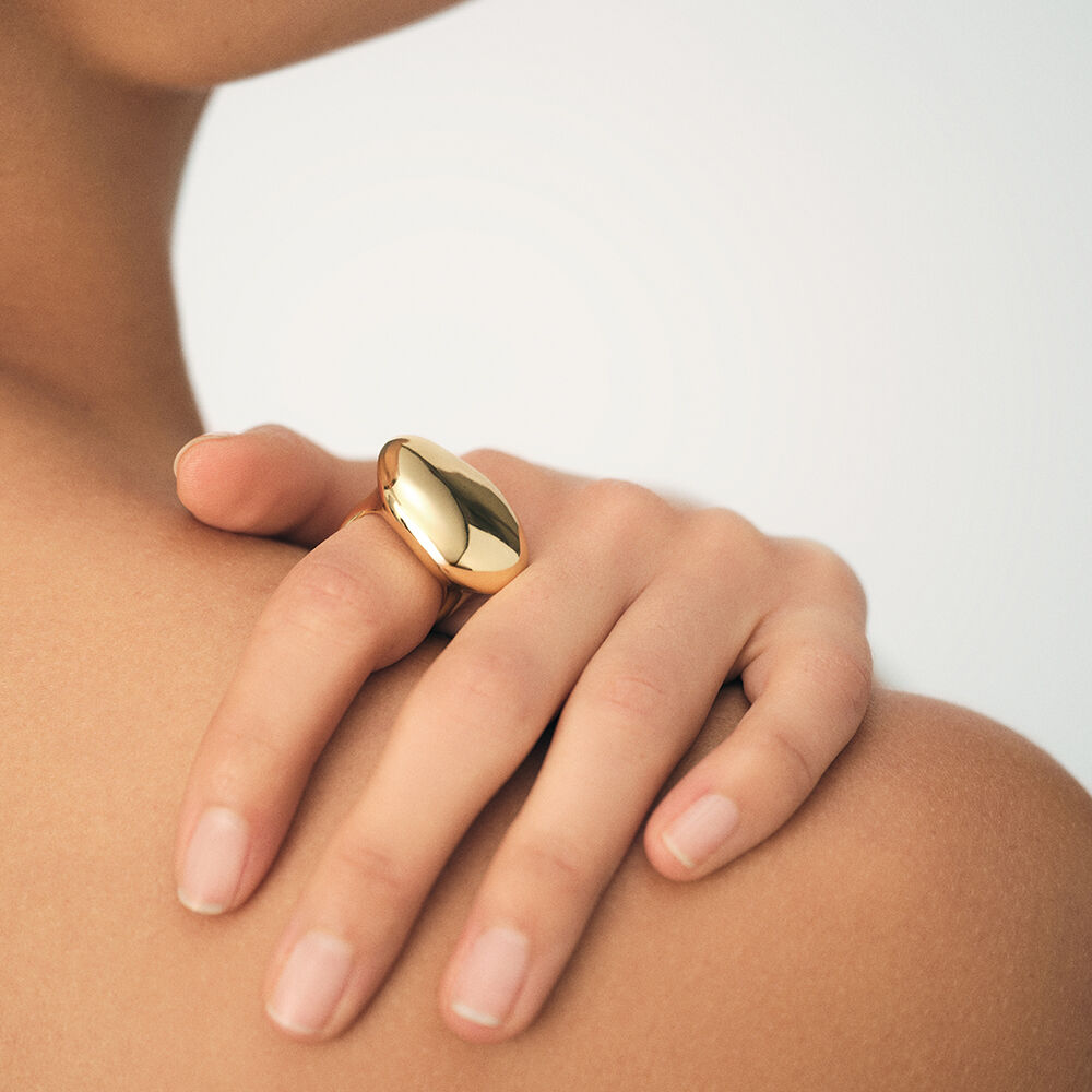 Anillo fino ODYSSEE - Dorado - Anillos  | Agatha