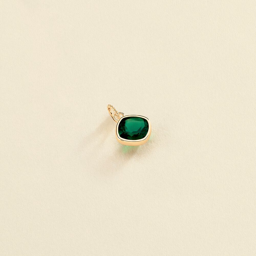 Colgante AMULETO DE LUZ - Verde / Dorado - Colgante  | Agatha