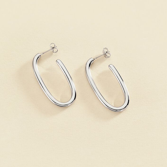 Criollas CHAIN - Plateado - Pendientes  | Agatha