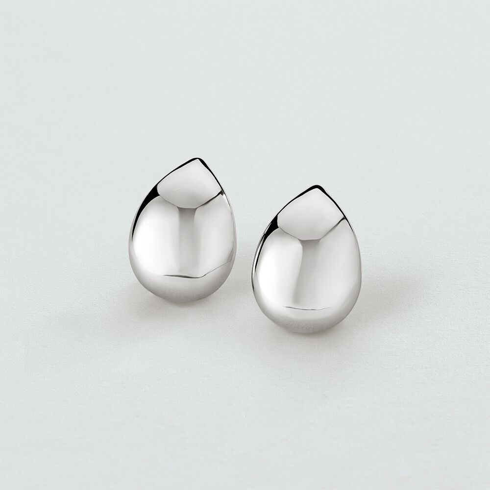 Pendientes largos DANAE - Plateado - Pendientes largos  | Agatha