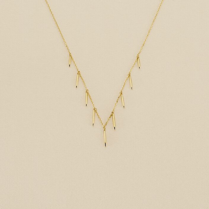 Collar corto RADIEUX - Dorado - Collares  | Agatha
