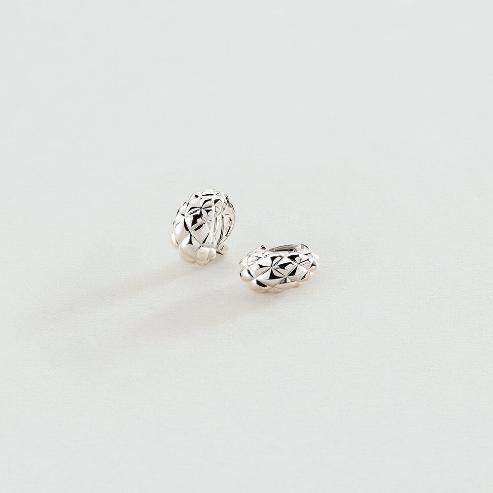 Pendientes de clip CLIP - Plateado - Outlet  | Agatha