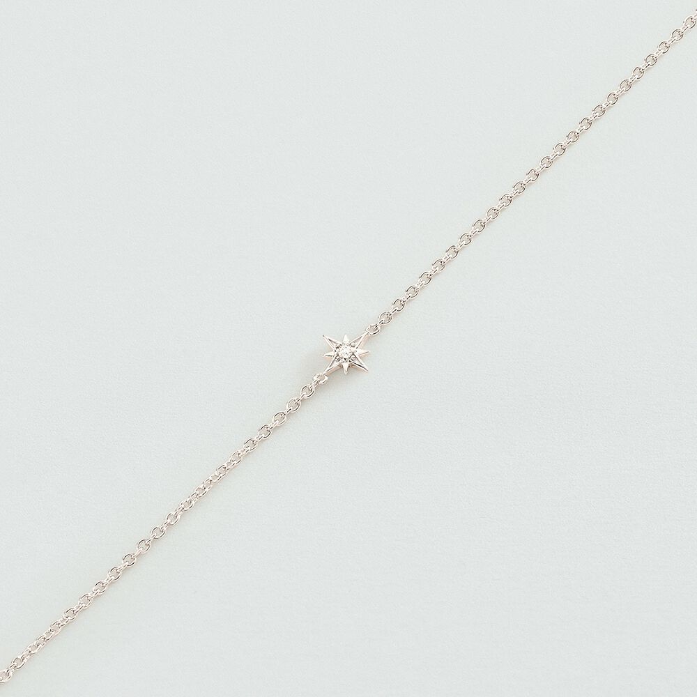 Pulsera de cadena OURSE - Cristal / Plateado - Pulsera de cadena  | Agatha