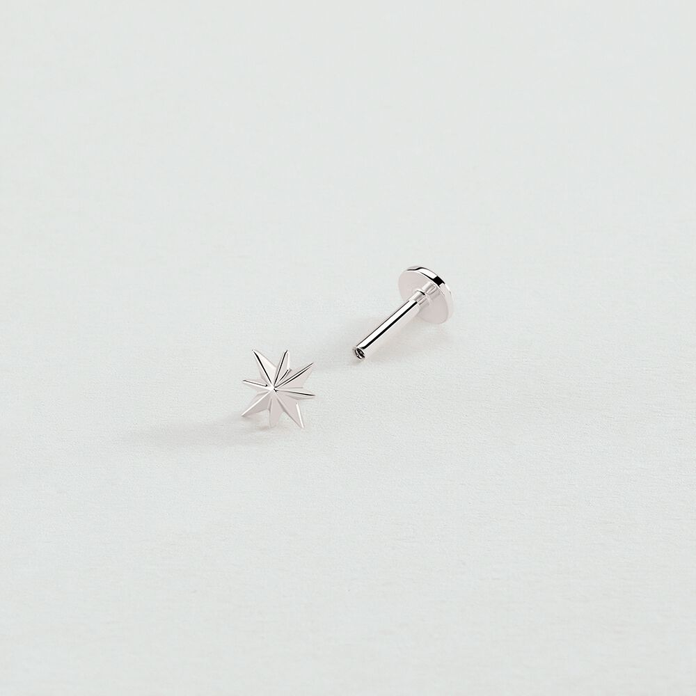 Piercing H&eacute;lix & Tragus MIX& MATCH - Plata - Tragus&H&eacute;lix  | Agatha