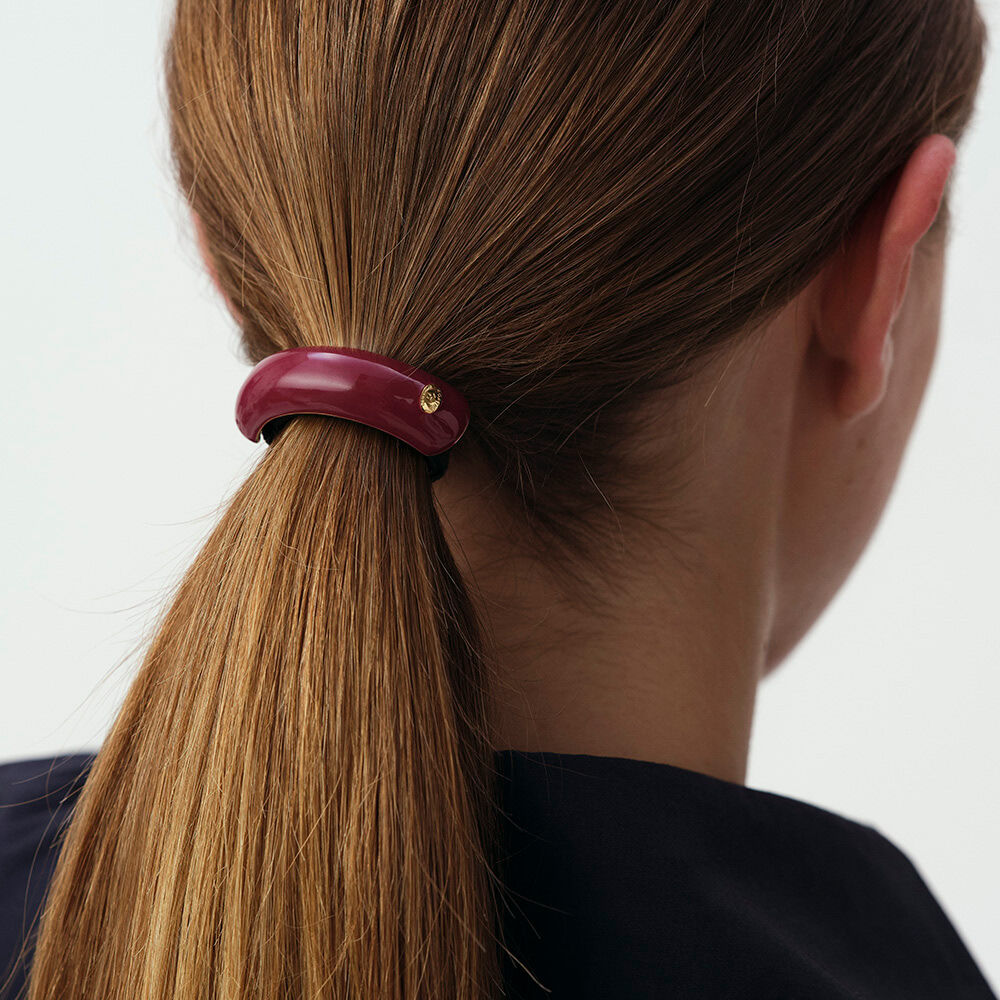 Accesorio pelo ACCESSORIOS - Bordeos / Dorado - Joyas  | Agatha