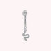 Piercing criolla SNAKY - Cristal / Plateado - Piercings  | Agatha